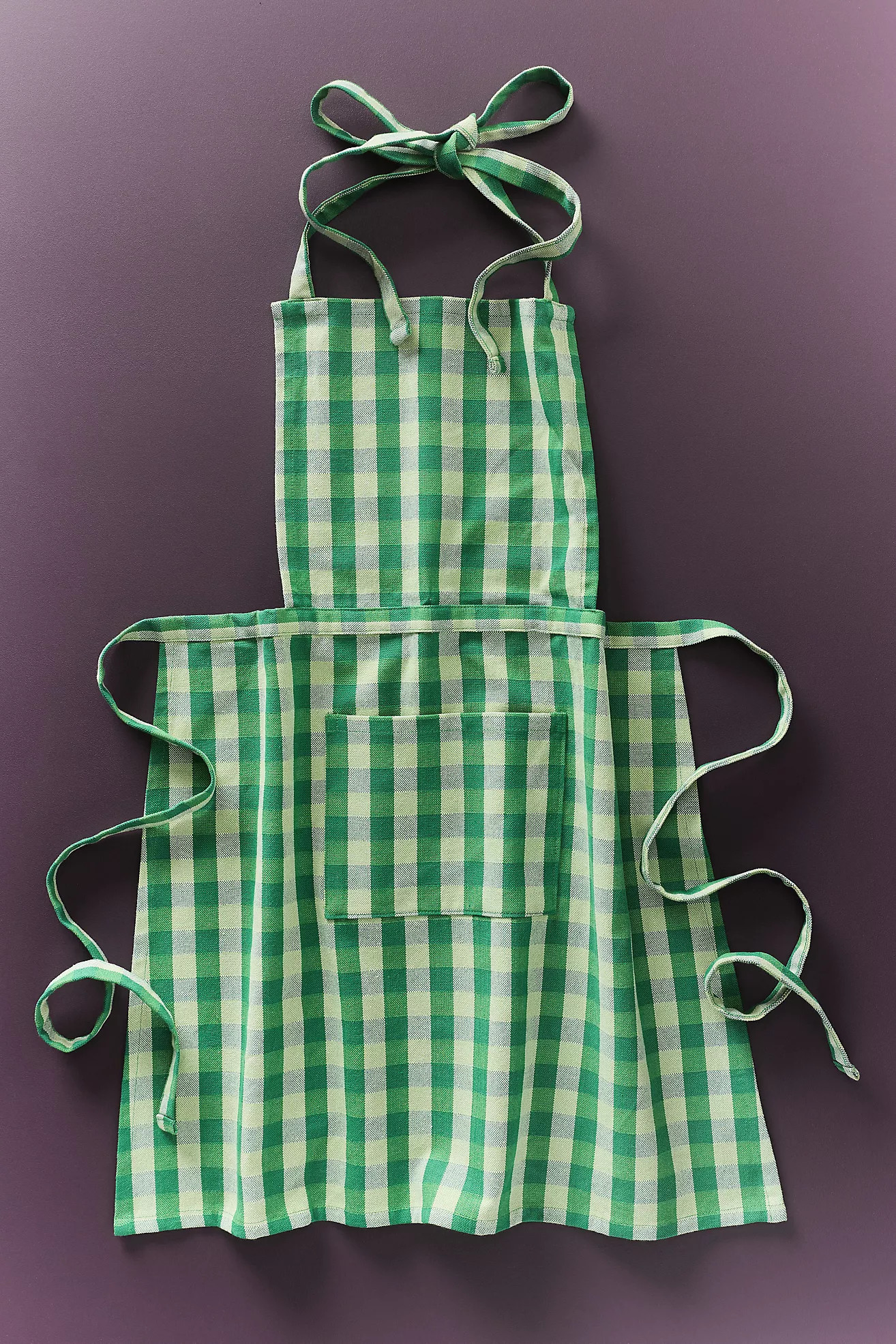 Carol Cotton Jacquard Apron | Anthropologie (US)