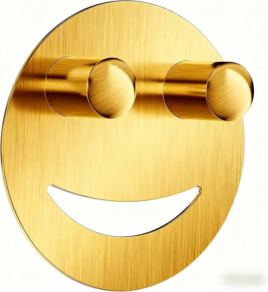 Stainless Steel Smiley Face Sponge Holder, Silver Sink Caddy Organizer Storage with Suction Cup f... | Amazon (US)