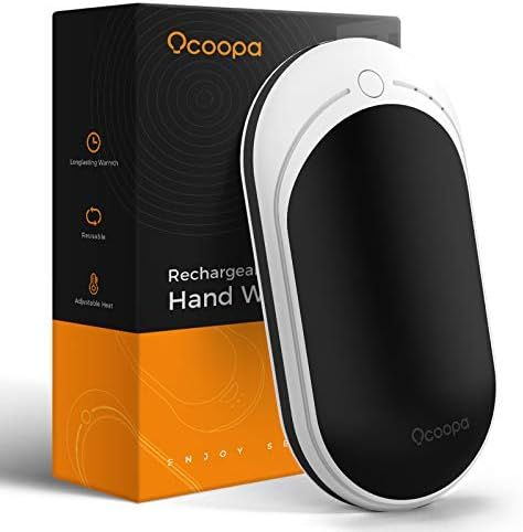 OCOOPA Rechargeable Hand Warmers, 5200mAh Portable Hand Warmer, Electric, Quick Heating, Great fo... | Amazon (US)