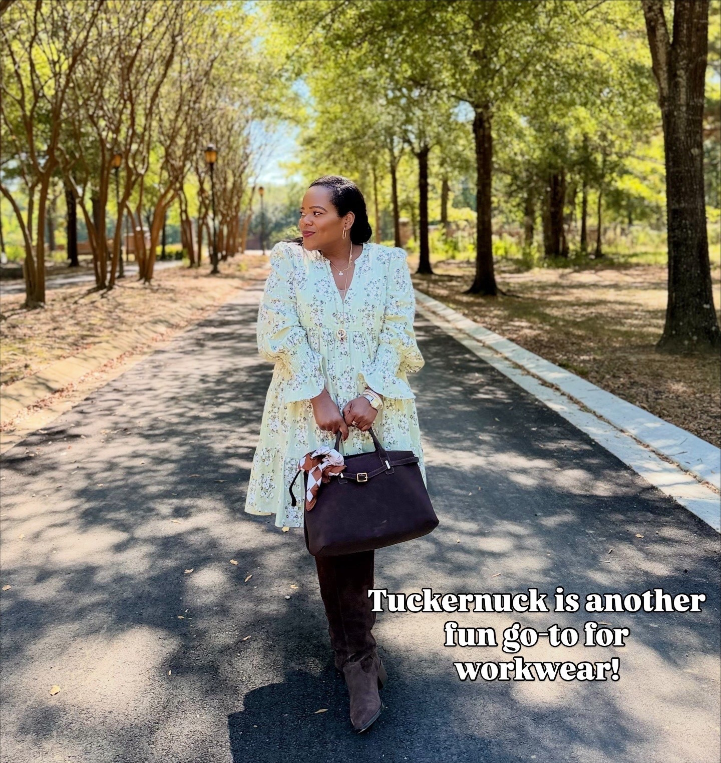 Tuckernuck / fall inspo / workwear / brown satchel handbag / dolce vita boots 

#LTKItBag #LTKStyleTip #LTKWorkwear