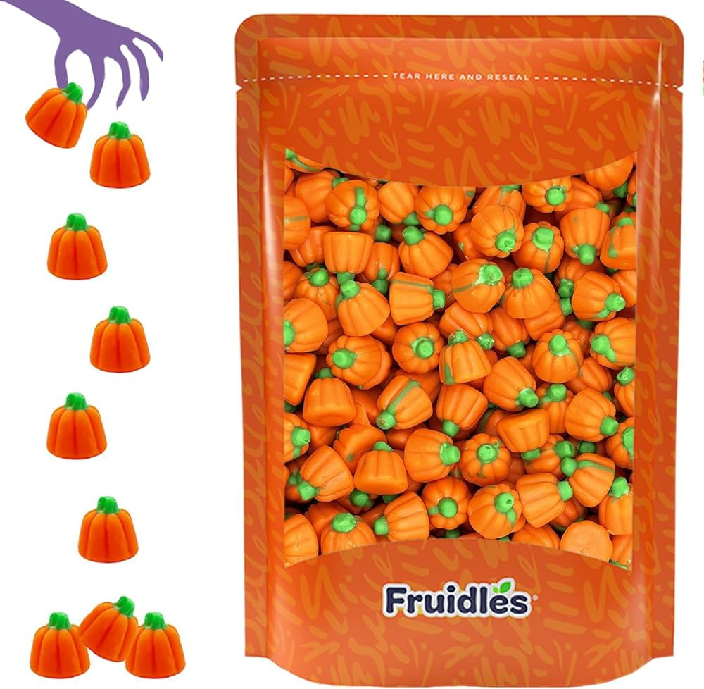 Fruidles Halloween Mello-Creme Pumpkins, Delicious Gummy Candy, Party Favor (Half-Pound) | Amazon (US)