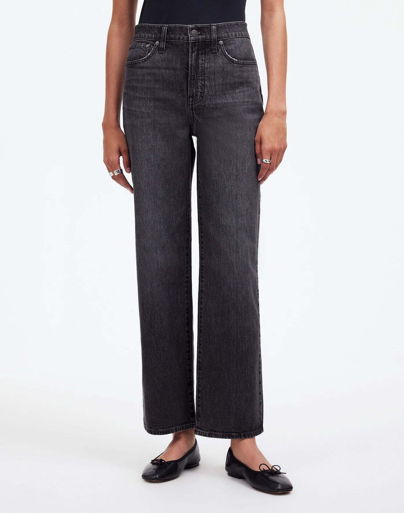 The Petite Perfect Vintage Wide-Leg Crop Jean | Madewell