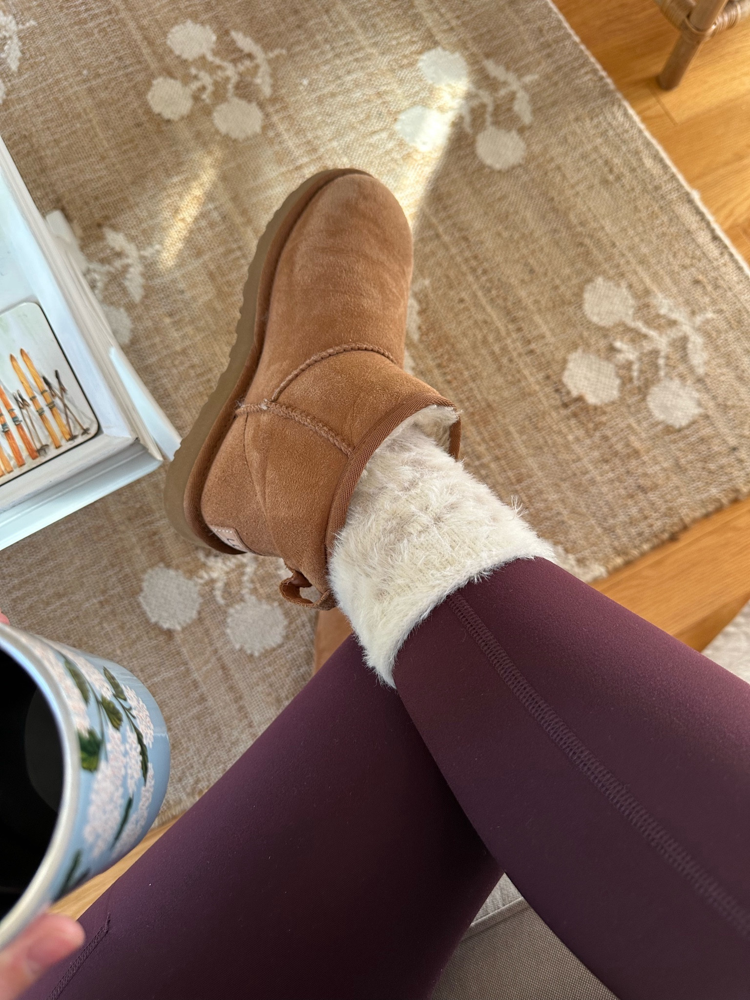 Ugg minis are my favorite! I wear them as my slippers. 

#LTKHoliday #LTKstyletip #LTKSeasonal