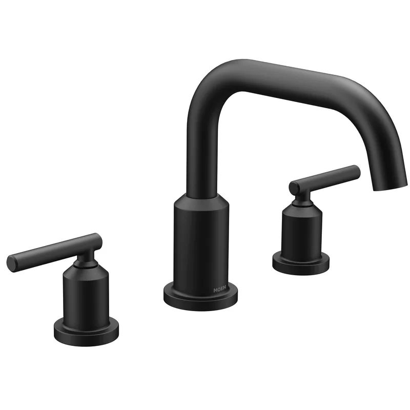 T961BL Gibson Double Handle Deck Mounted Roman Tub Faucet Trim | Wayfair North America