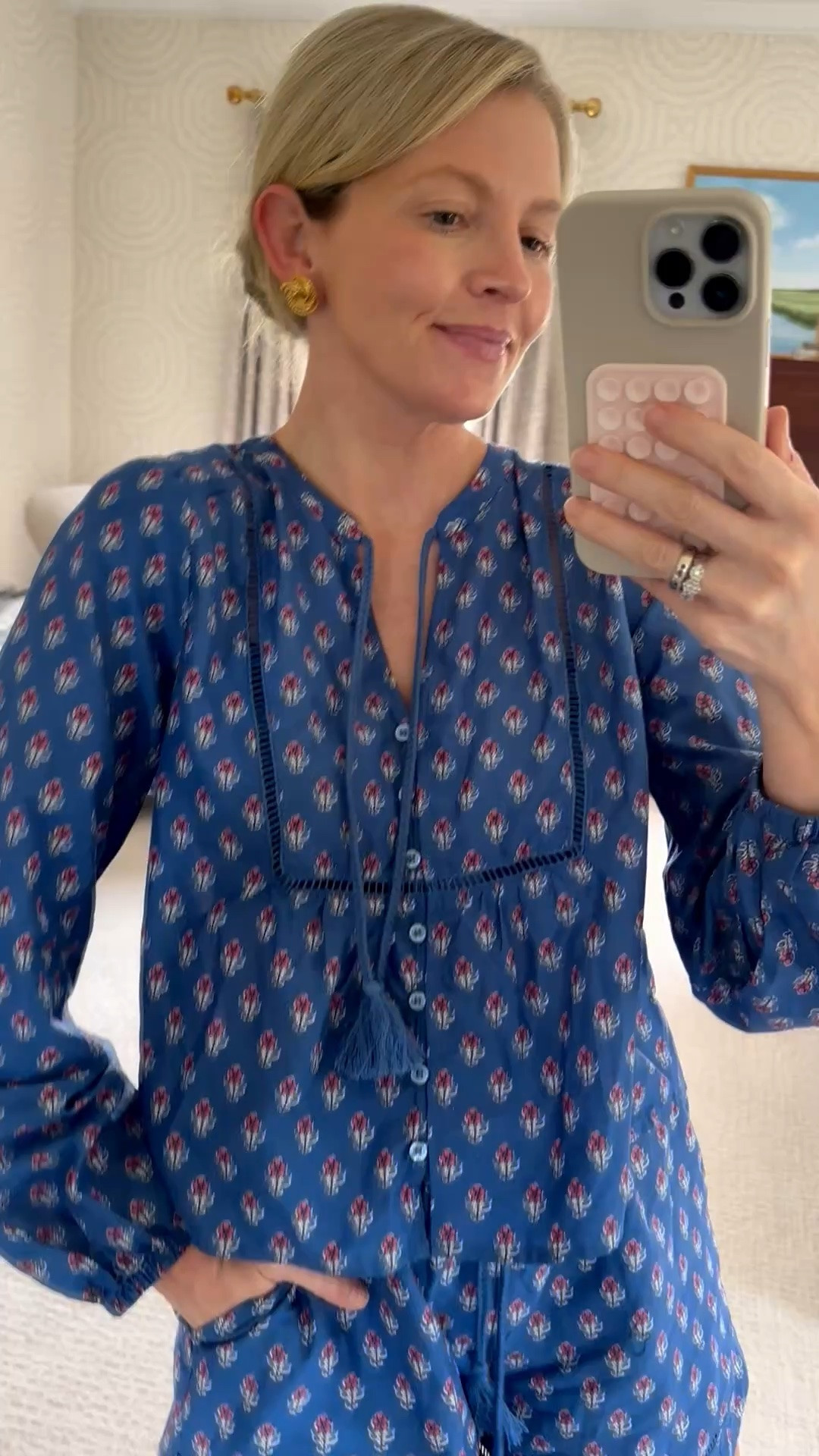 Wearing a Small in the shorts and XS in the top (would have bought a Small in the top but my store didn’t have it). Also comes in red!