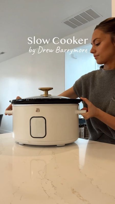 A kitchen must have!! 😍 slow cookers are SO convenient! This one is perfection and is actually CUTE 🫢 like are you kidding me?! 😆

#LTKfamily #LTKhome #LTKVideo