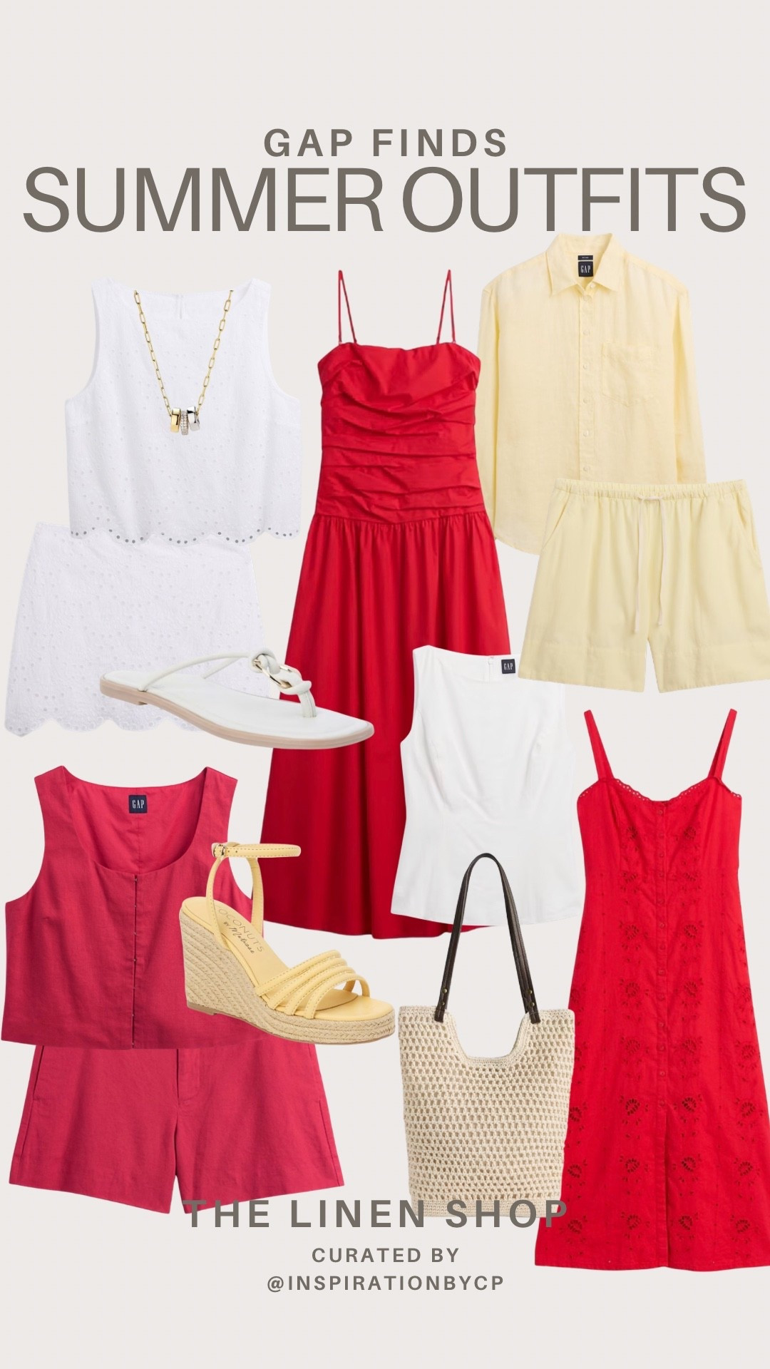 Gap Friends&Family 40% off- the linen shop
#reddress #salealert #linendress #linen #summeroutfit #vacationoutfit #eyeletset #eyeletdress #womensandals #butteryellow

#LTKSaleAlert #LTKSeasonal #LTKTravel