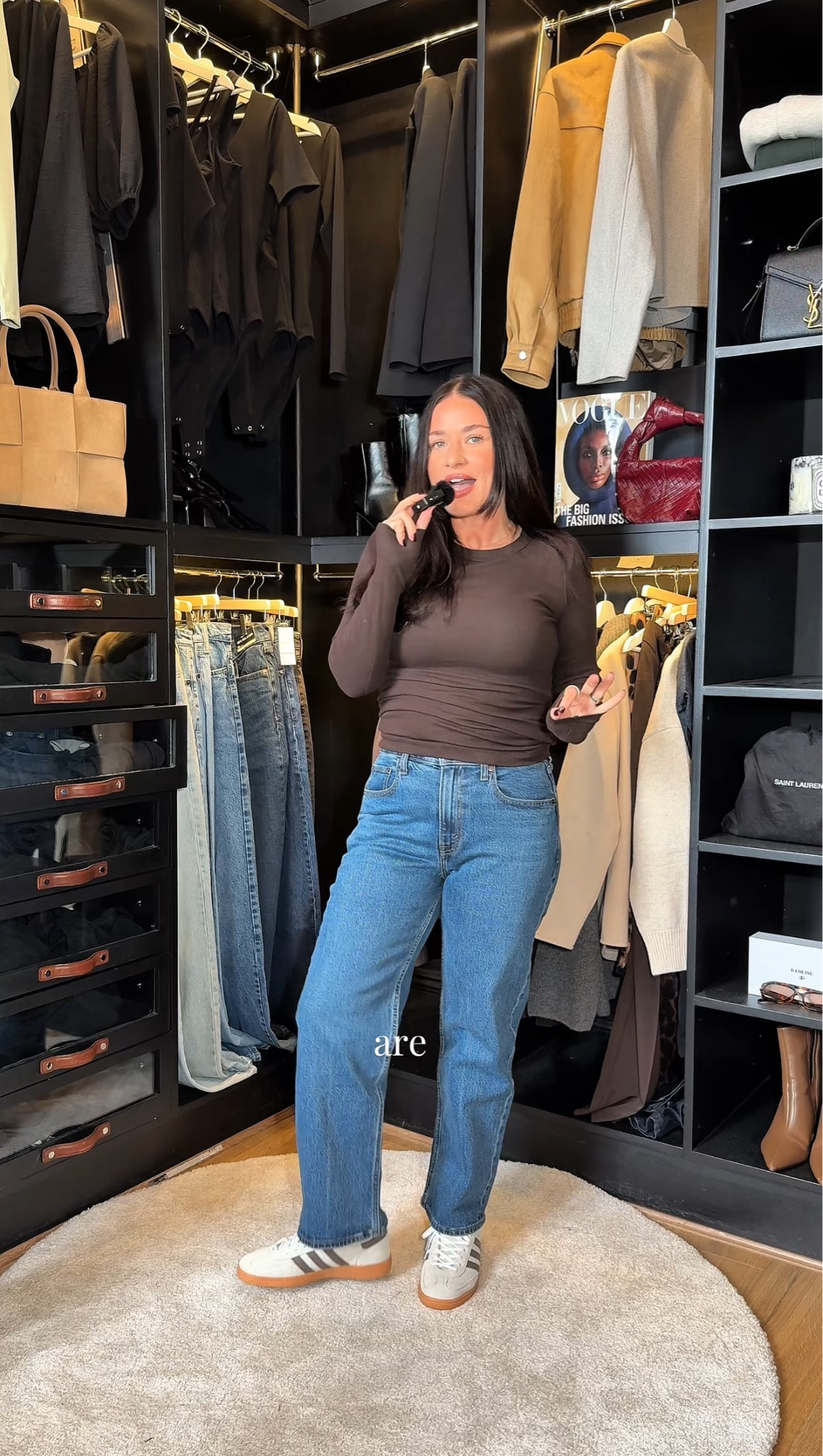 I wear - Vintage Straight Jean 29 (12) short dark 

Was £75 today £54 with code AFXLTK 

#LTKuk #LTKjeans #LTKpetite