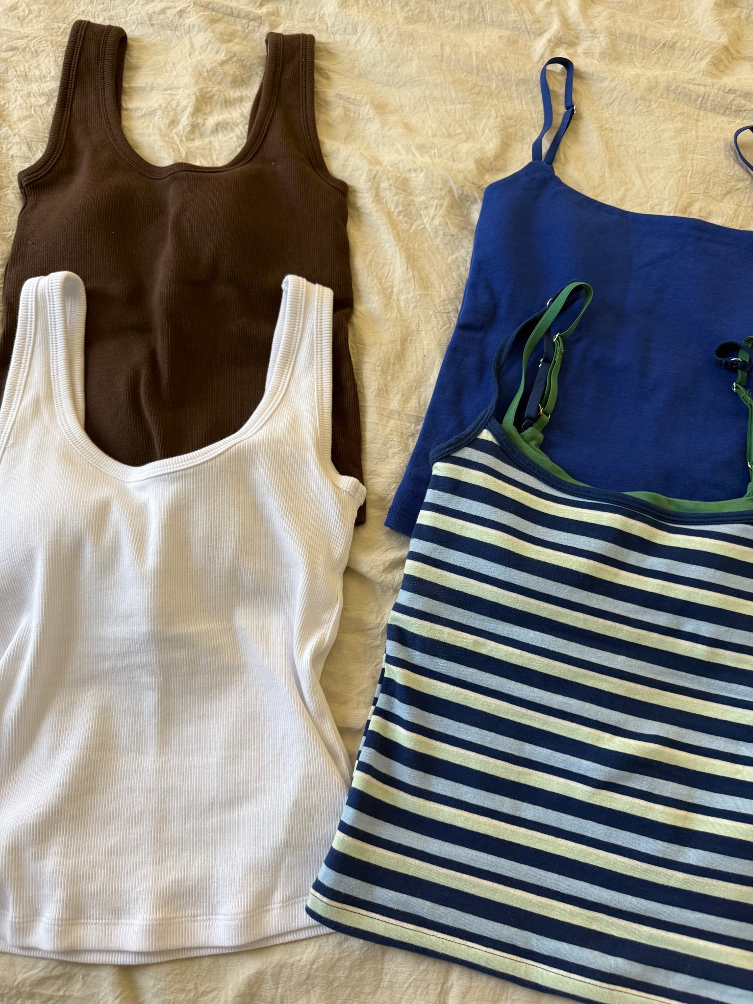 abercrombie bra-free tanks @abercrombie 