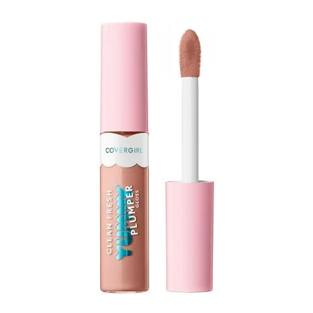 COVERGIRL Clean Fresh Yummy Gloss Plumper Snow Place Like Home 760 0.33 fl oz | Walmart (US)