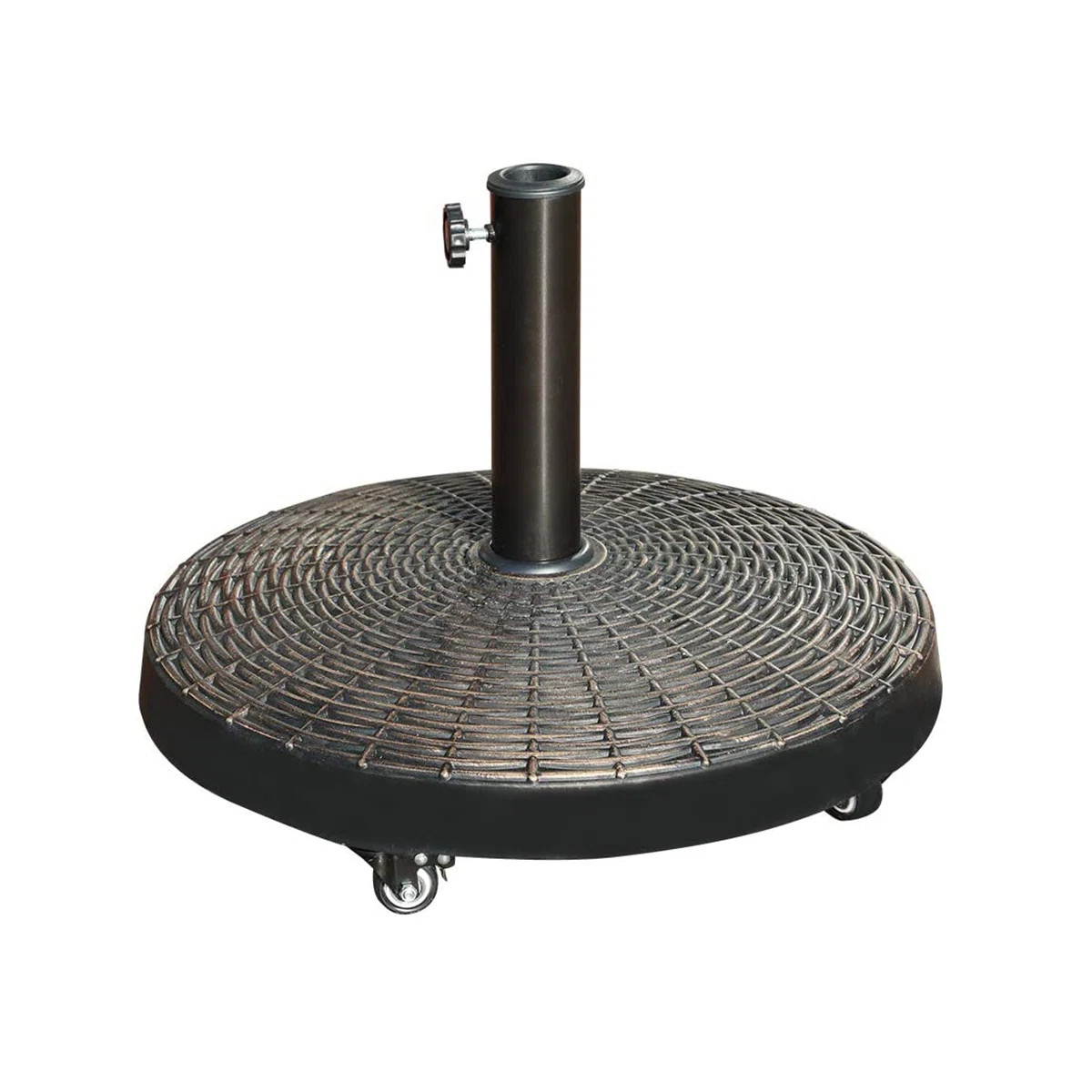 Leopold 52 Lb. Resin Free Standing Umbrella Base with Wheels | Wayfair North America