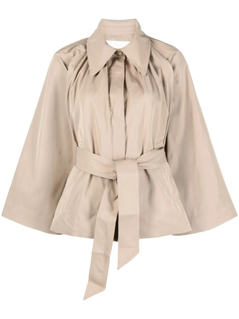 Isma tied-waist trench jacket | Farfetch Global