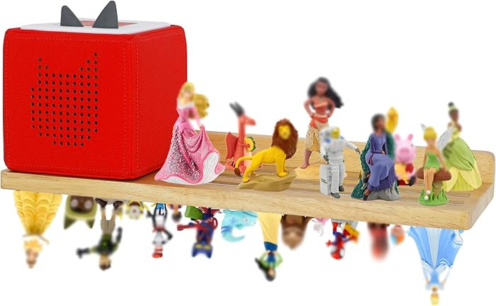 PHOENANCEE for Tonies Shelf Magnetic,for Tonie Figures Wall Shelves,for Toniebox Shelf Audio Toy ... | Amazon (US)