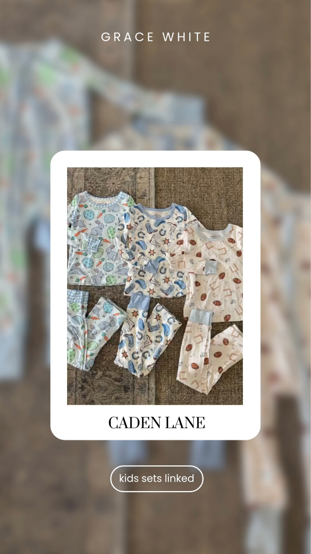New Caden Lane order!!

caden lane, caden lane finds, caden lane kids, kids sets, pj sets, easter clothes, easter pjs, st patricks, grace white 

 #LTKmomlife #LTKBaby #LTKKids