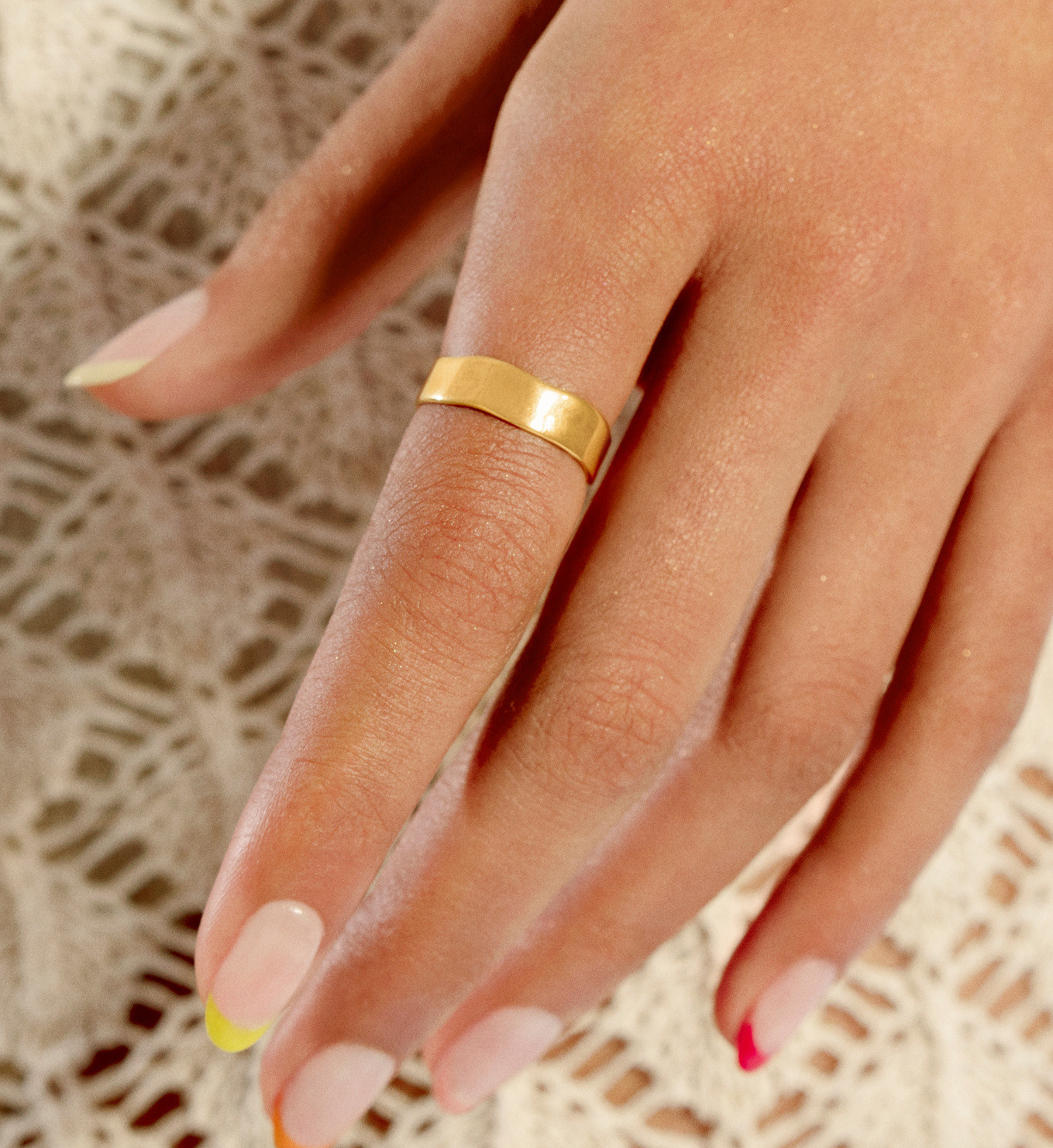 Siren Muse Band Ring | Monica Vinader (US)