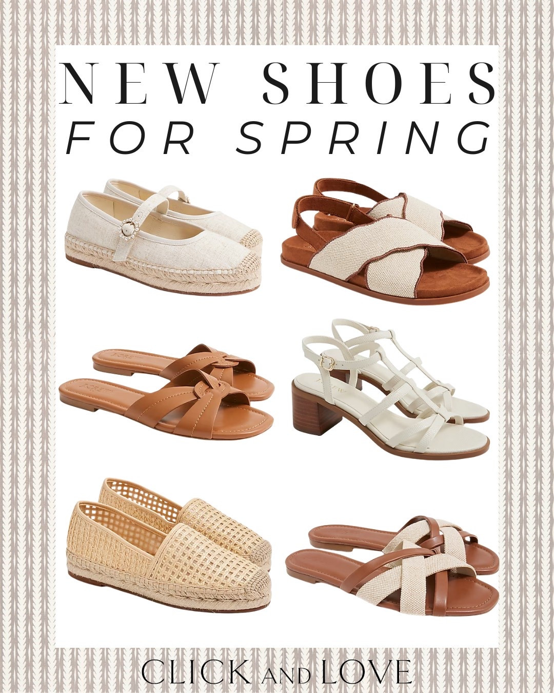 New sandals and espadrilles for spring from J. Crew Factory! Loving all of these neutral styles you can pair with all sorts of different outfits for day to night. Plus save an additional 20% off orders for $125+ through 4/8!

 Affordable fashion, budget friendly clothing, women’s shoes, spring shoes, summer flats, spring fashion, outfit inspiration, affordable fashion, budget friendly shoes, summer shoe options, work wear, rattan flats, raffia sandals, floral sandal, mesh flats, neutral shoes, beige shoes, closet staple, curated wardrobe, capsule wardrobe, closet finds

#LTKSaleAlert #LTKFindsUnder100 #LTKStyleTip