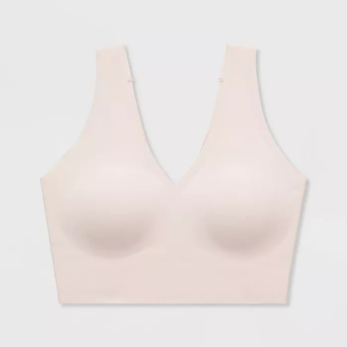 True & Co. True Everybody Women's V-Neck Bra | Target