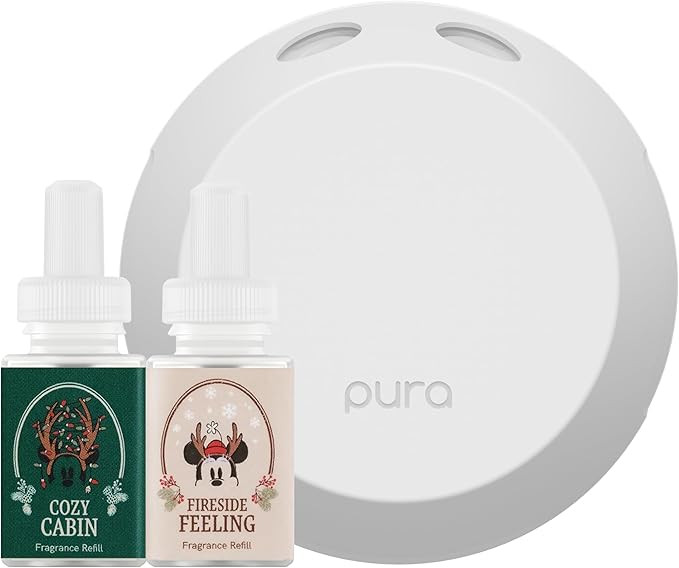 Pura Smart Home Fragrance Device Starter Set - Pura 4 - Scent Diffuser for Home - Includes Fragra... | Amazon (US)