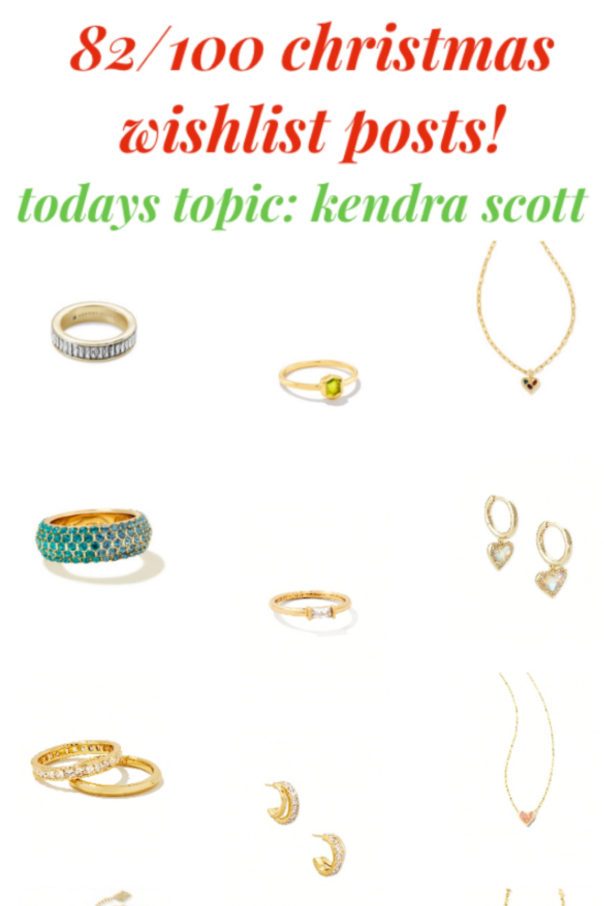 Kendra Scott wishlist!

#LTKHoliday #LTKSeasonal #LTKGiftGuide