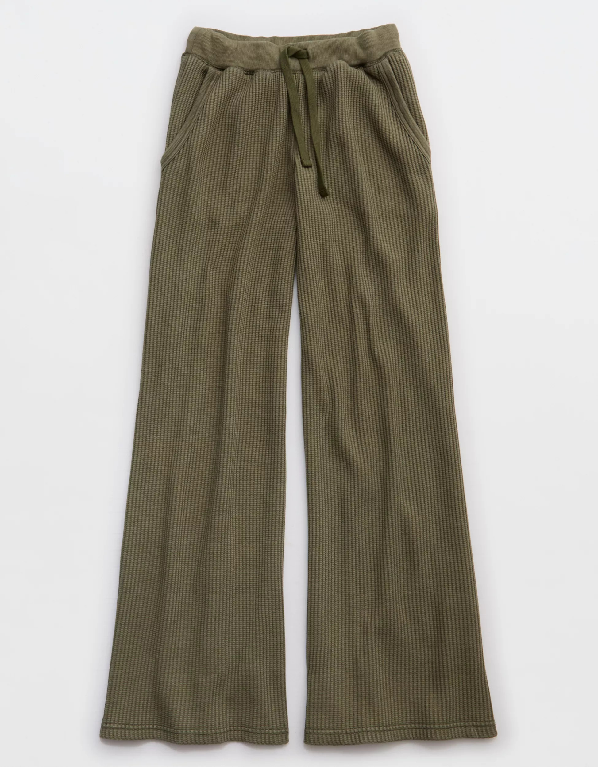 Aerie Waffle Trouser | Aerie