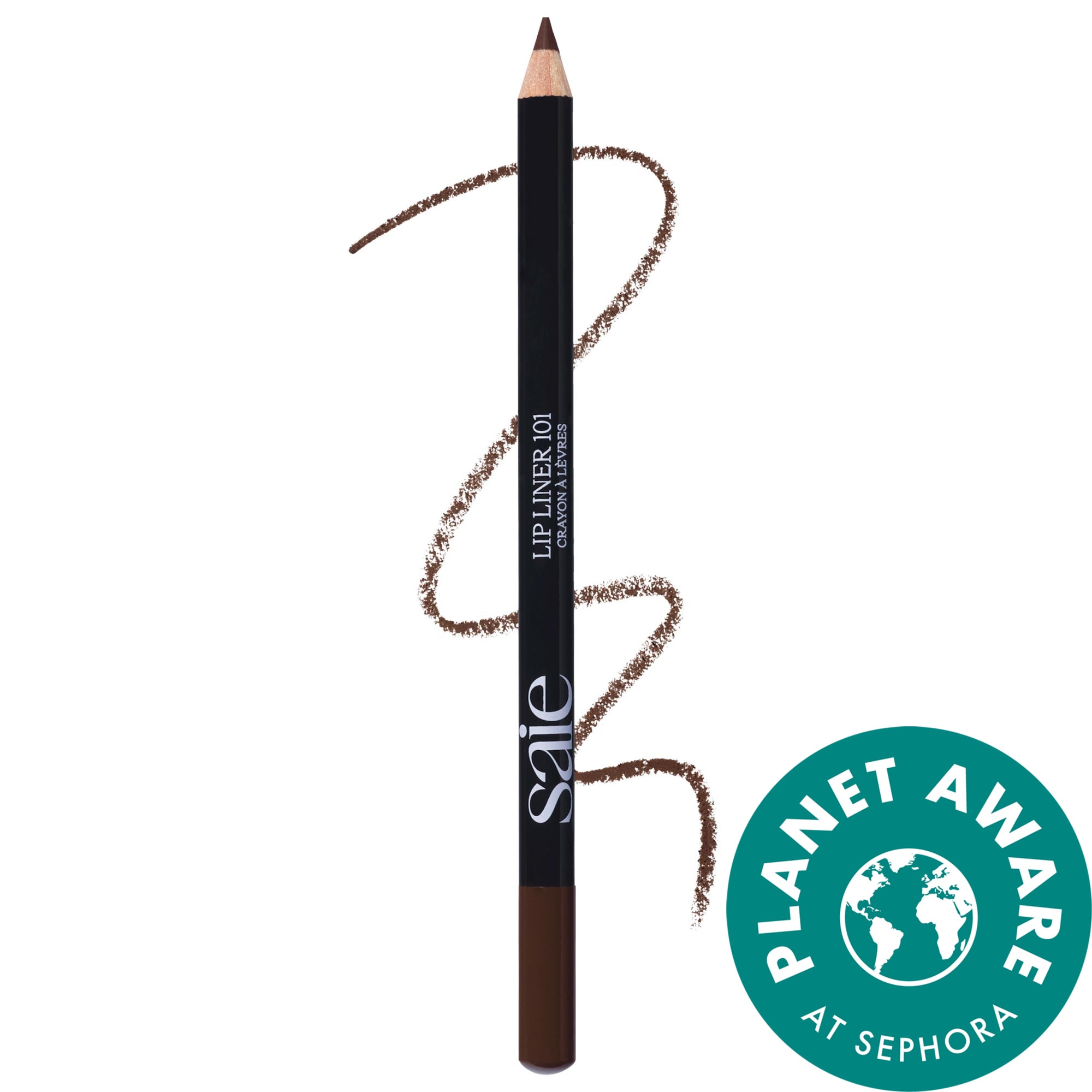 Saie Lip Liner 101: Creamy & Nourishing Lip Pencil Coy .05 oz/1.41 g | Sephora (US)