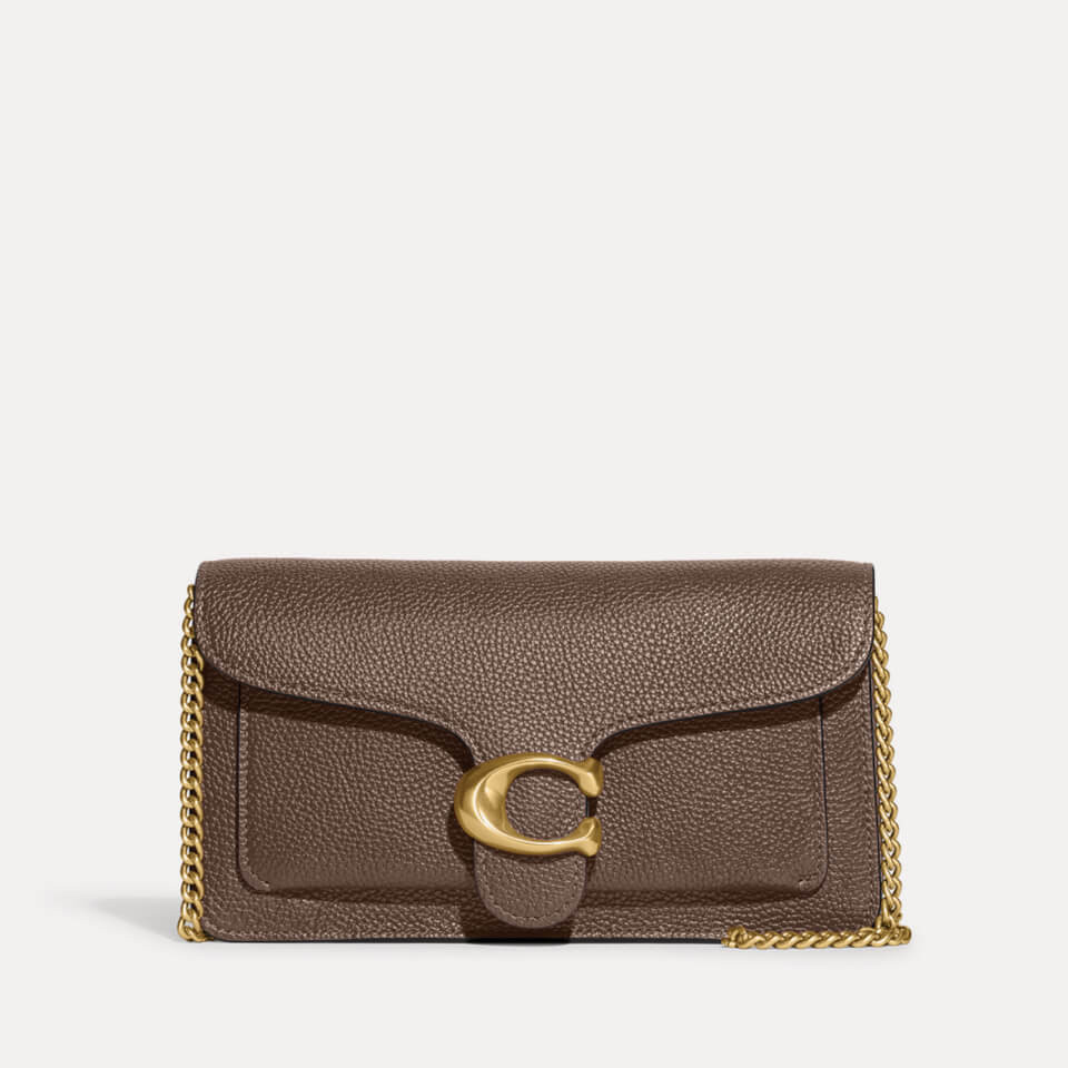 Coach Tabby Chain Leather Clutch Bag | Mybag.com (Global) 