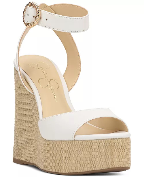 Women's Kamindi Ankle-Strap Platform Wedge Sandals | Macy's