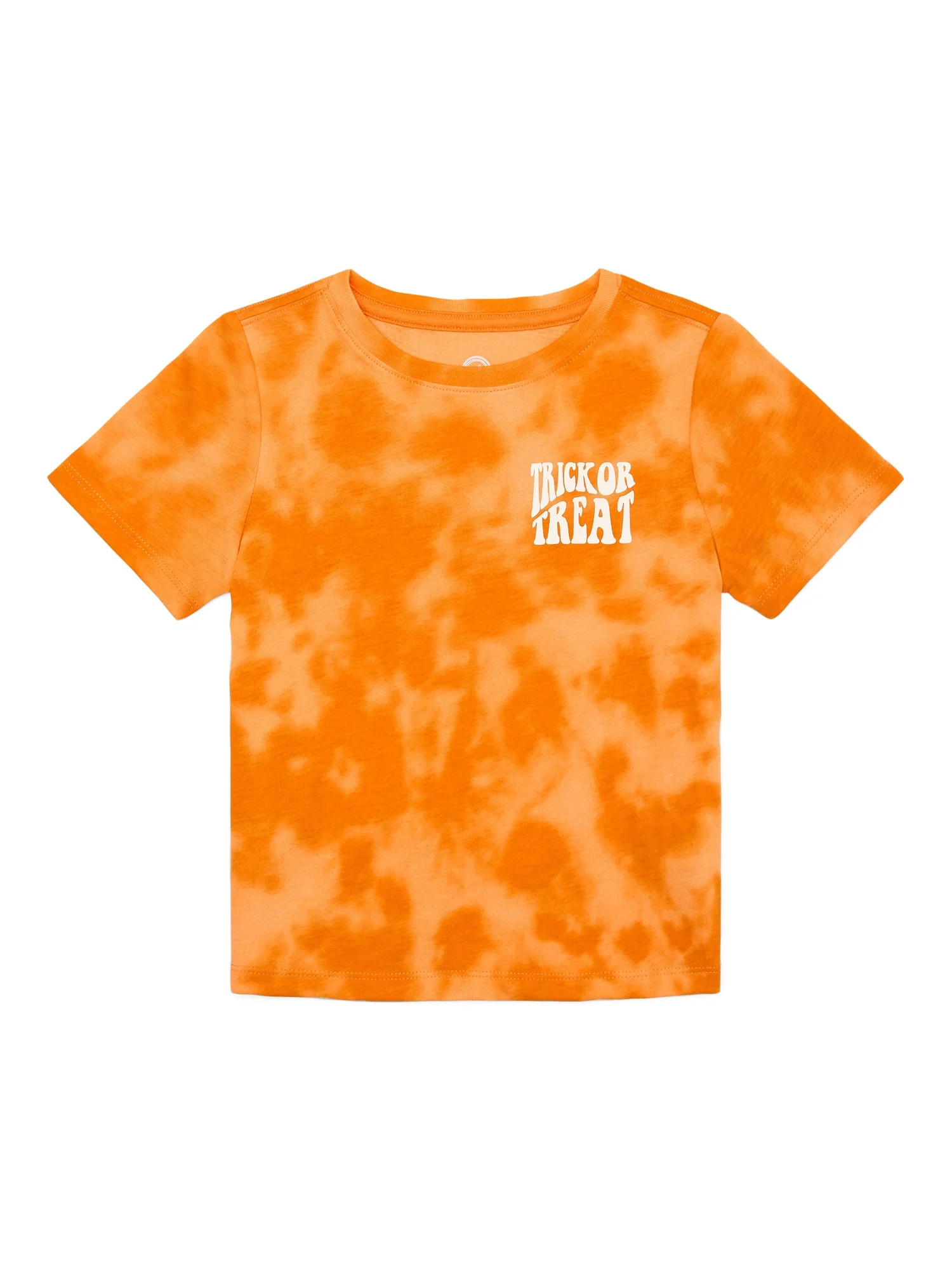 Wonder Nation Toddler Girls Halloween Graphic Tee, Sizes 12M-5T | Walmart (US)