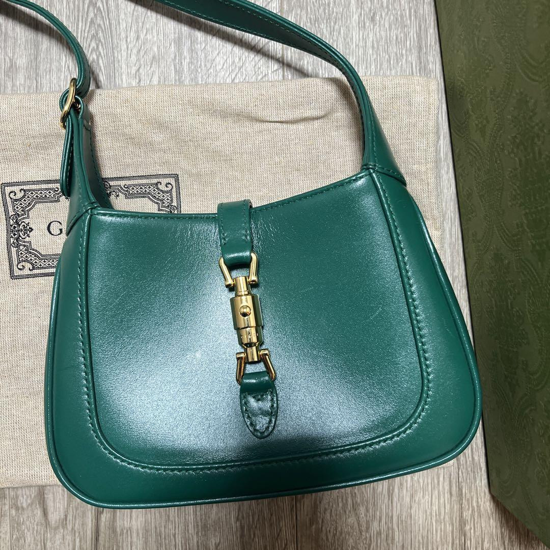 Gucci Jackie 1961 Mini Bag Green  | eBay | eBay US