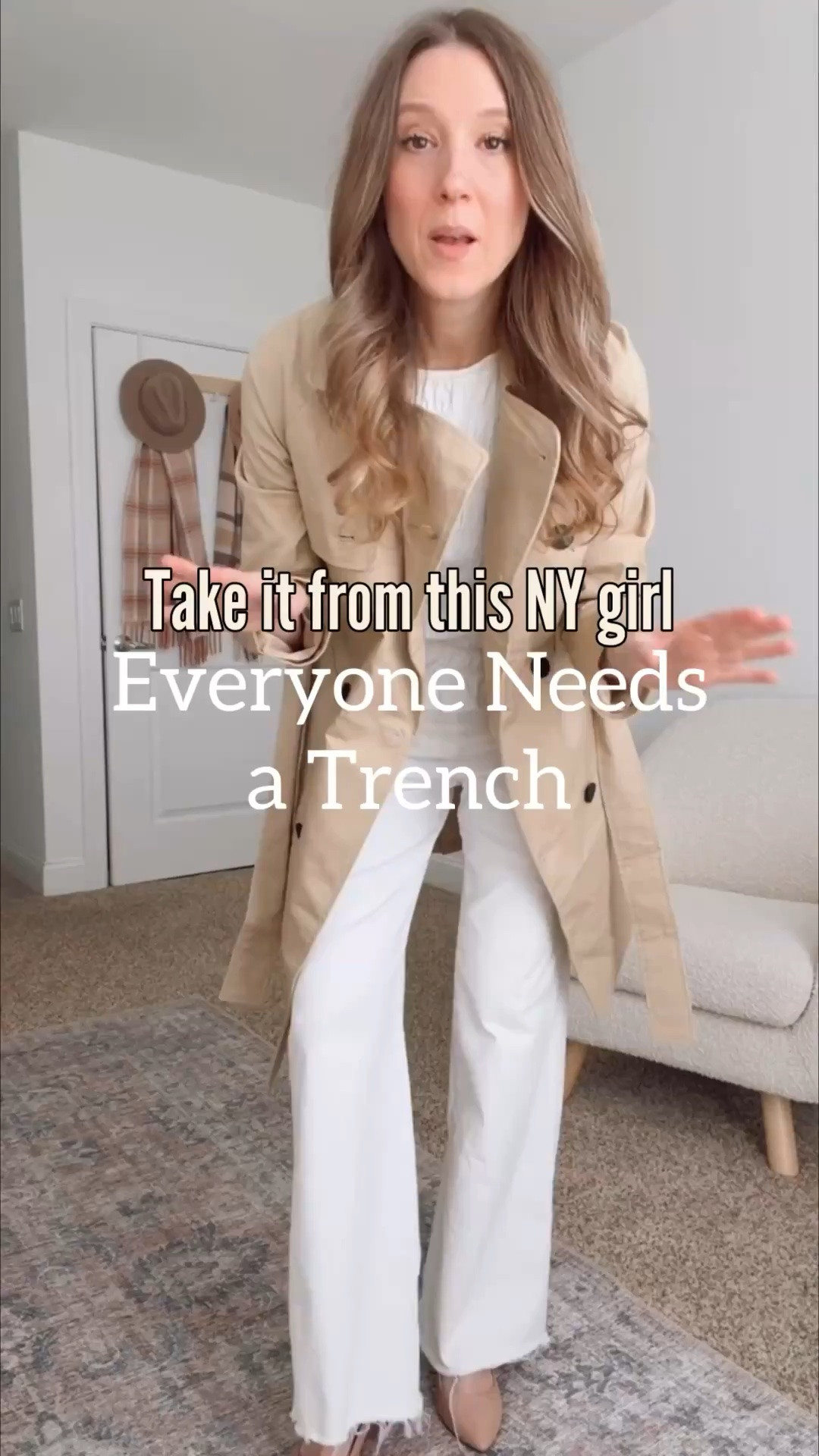I've been living in my trench coat lately and honestly can't imagine spring without one.

trench coat outfit, spring jacket, neutral outerwear, classic trench coat, wide leg pants outfit, white pants spring, layering pieces, timeless outerwear, spring transition outfit, elevated casual look, neutral spring outfit, versatile jacket, chic spring style, classic wardrobe staples

#LTKTravel #LTKWorkwear #LTKOver40