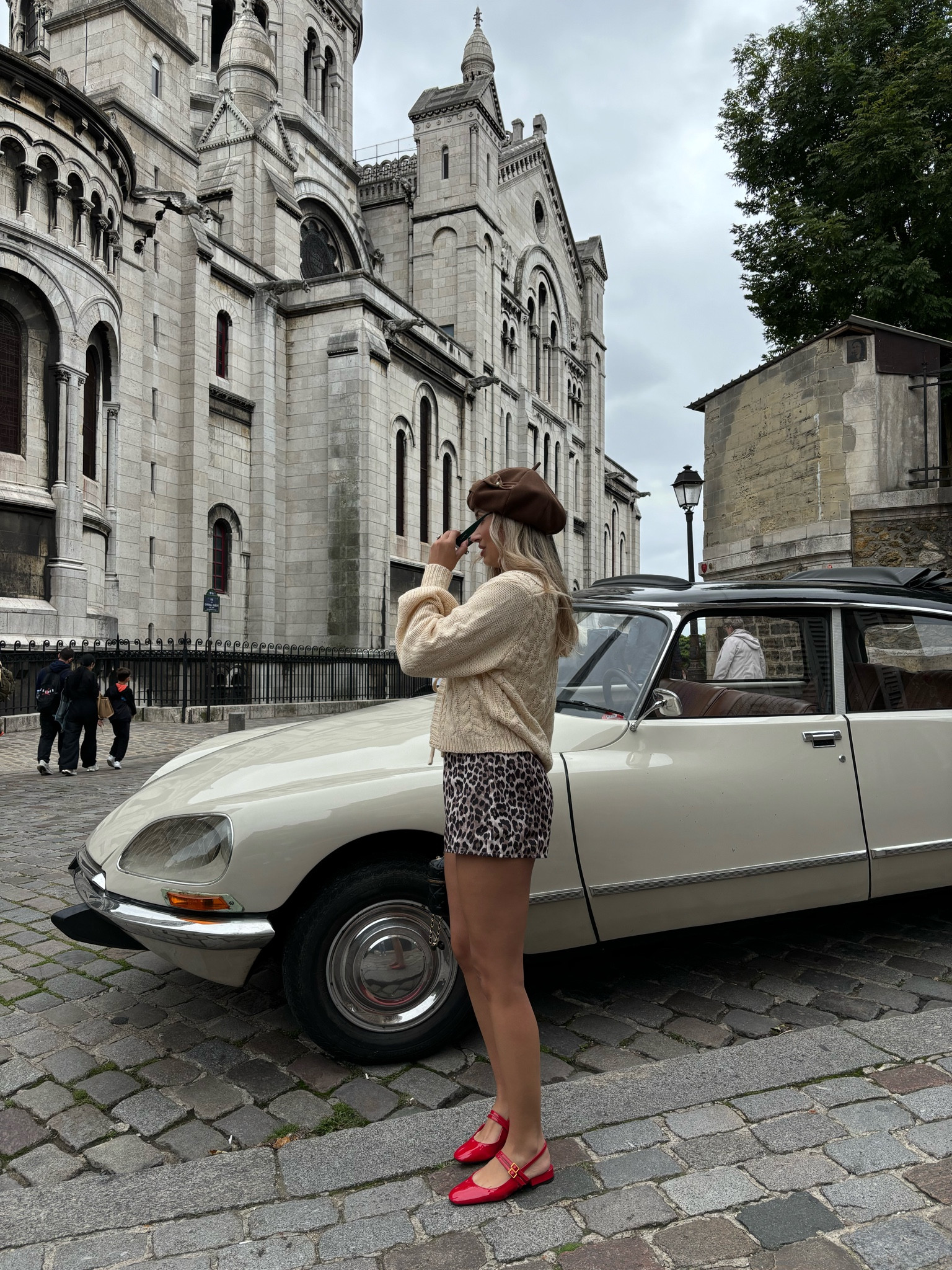 Leopard style 
Knit chunky sweater 
Transitional style inspo
Paris outfit 

#LTKStyleTip #LTKFindsUnder50