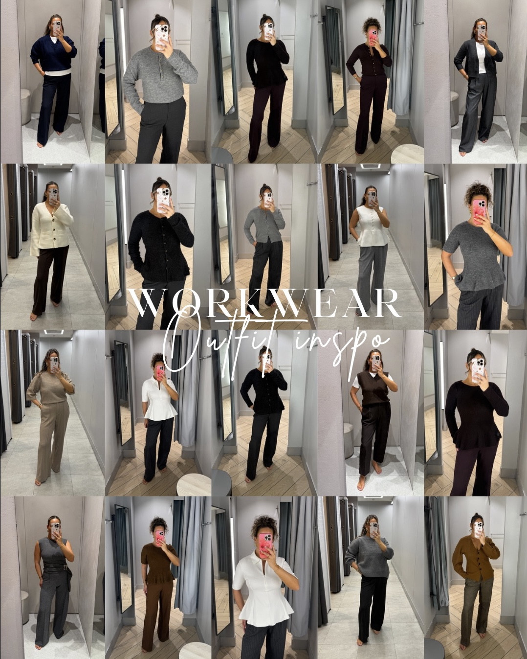 Workwear outfit inspo 💼

These are all outfits from previous reels so head to my workwear collection to find the size breakdown for each look! 

Workwear outfit UK, office wear, teacher outfit, tailored trousers, knitwear, charcoal grey, pinstripe, slate grey, cardigan, smart casual


#LTKstyletip #LTKautumn #LTKworkwear