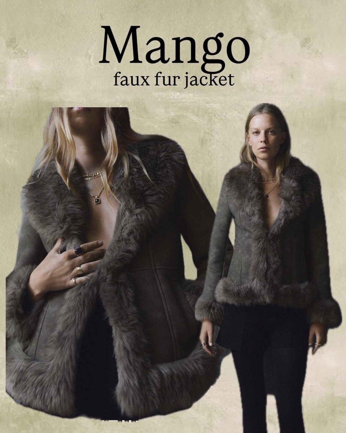 Mango faux fur and suede coat 🖤

#LTKCyberWeek #LTKHoliday #LTKGiftGuide