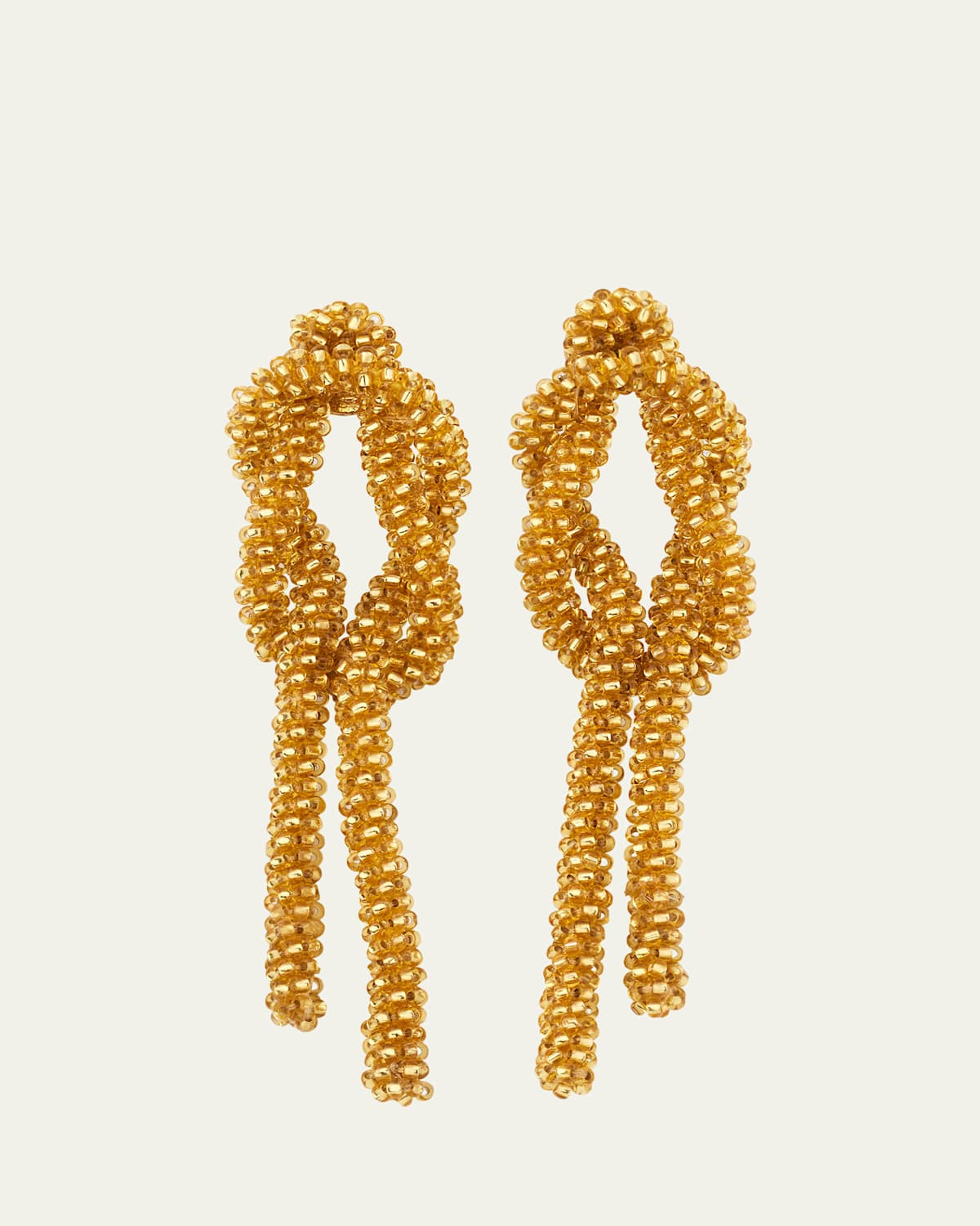 Beaded Knot Earrings | Bergdorf Goodman