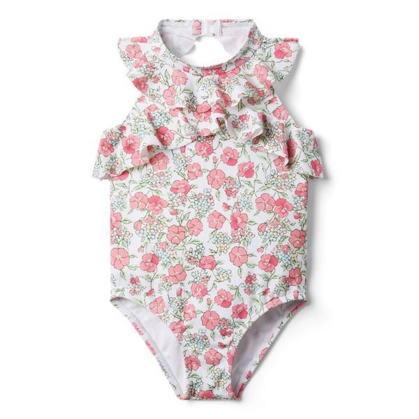 Floral Halter Swimsuit | Janie and Jack