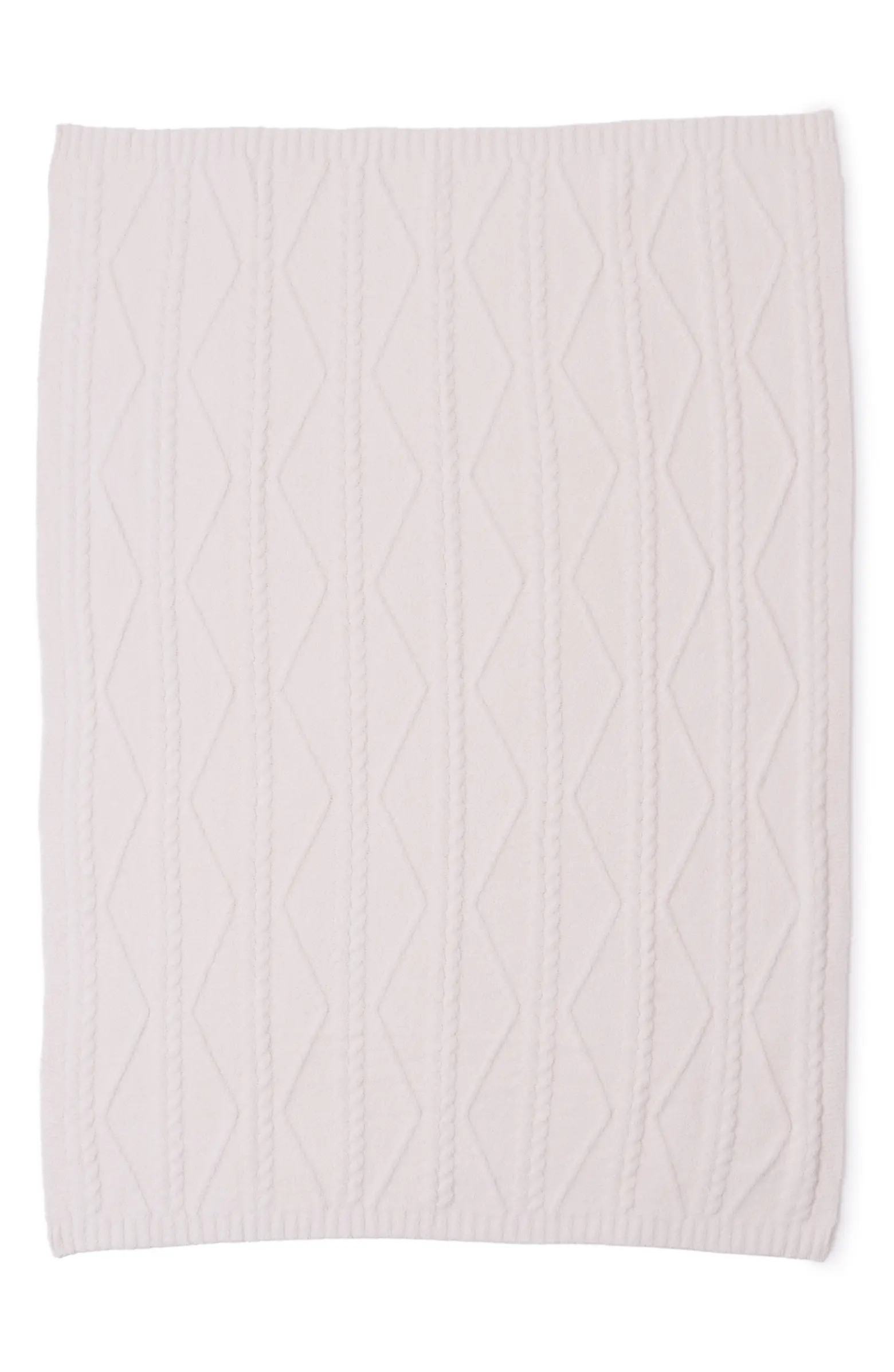 Barefoot Dreams® CozyChic® Fisherman Cable Throw Blanket | Nordstrom | Nordstrom