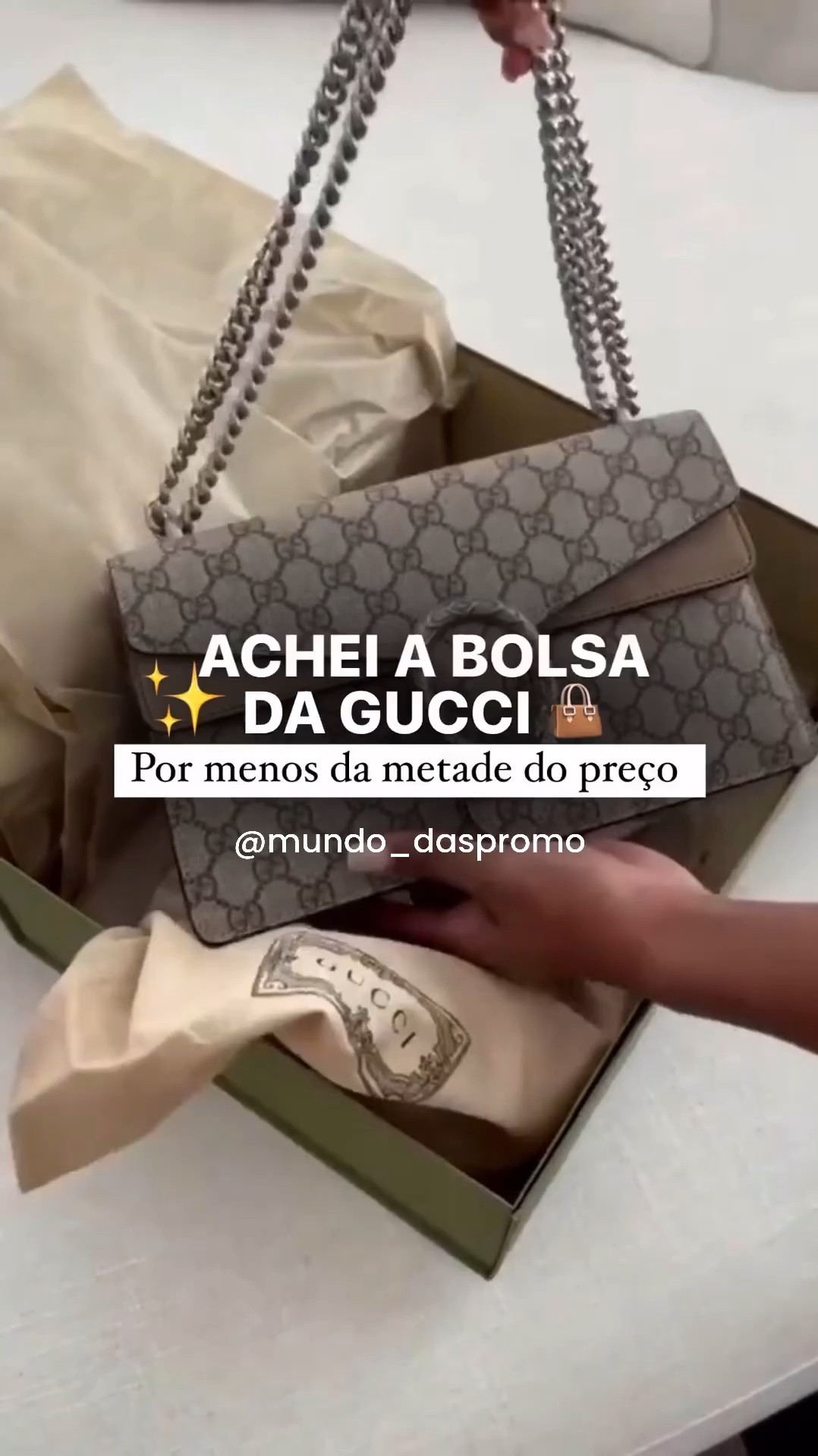Achei a bolsa da Gucci por menos da metade do preço 😱😱😱


#LTKbrasil