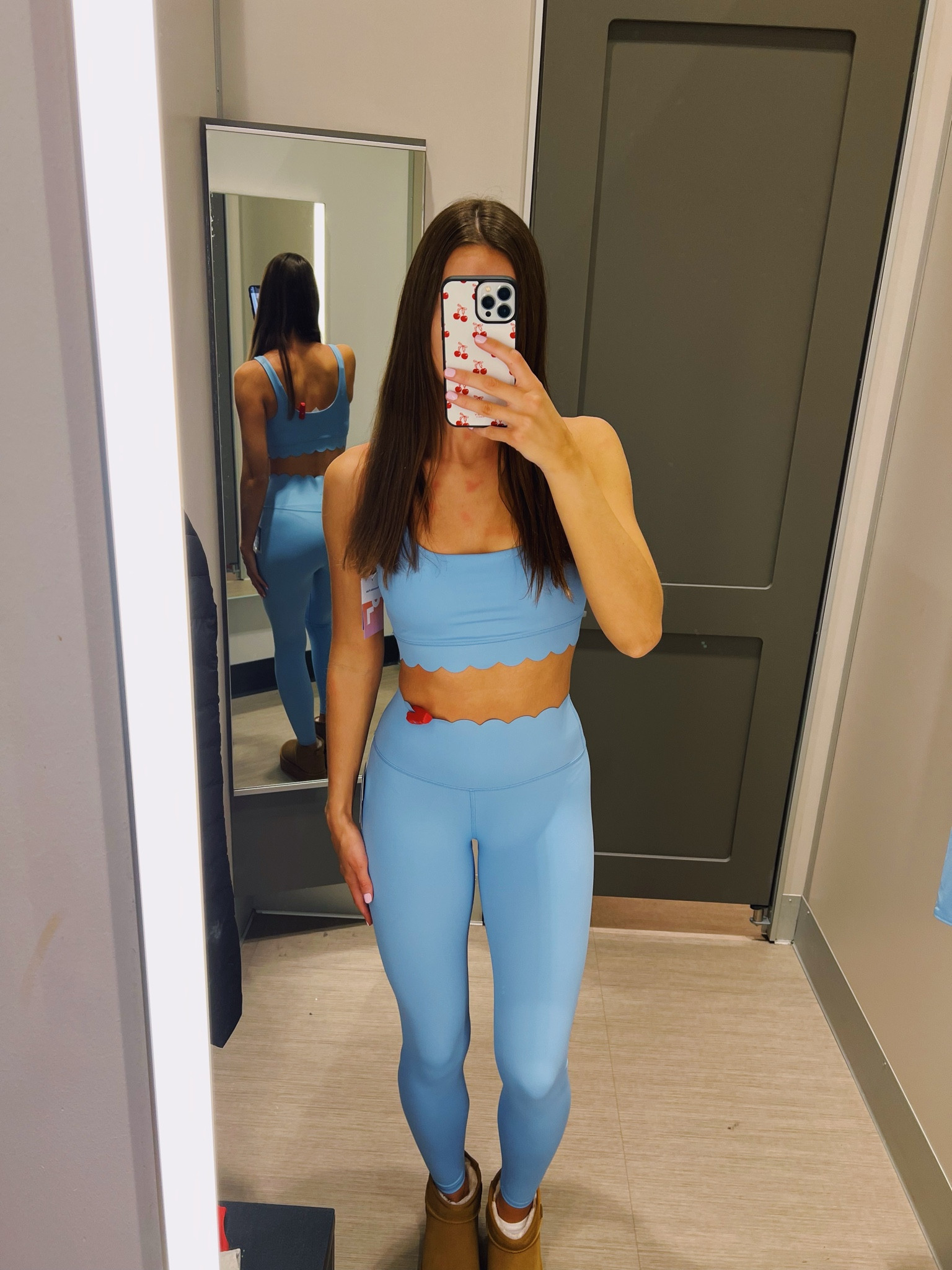 wearing a size small top & bottom! 