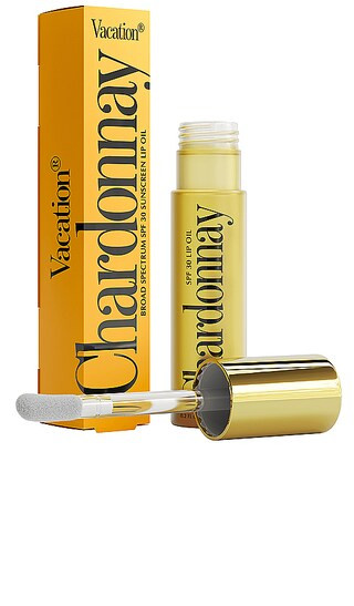Vacation Chardonnay Lip Oil SPF 30 in Beauty: NA. | Revolve Clothing (Global)