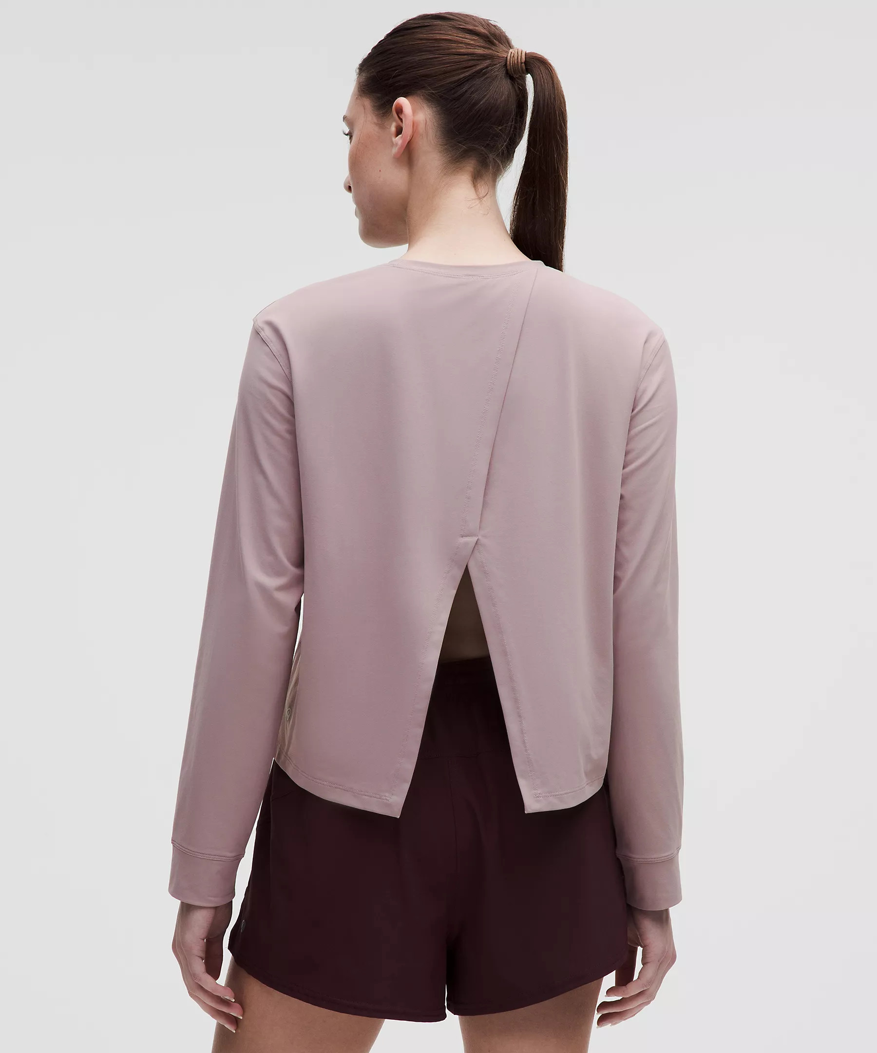 Pace Crush Cross-Back UV-Protective Graphic Long-Sleeve Shirt | Lululemon (US)