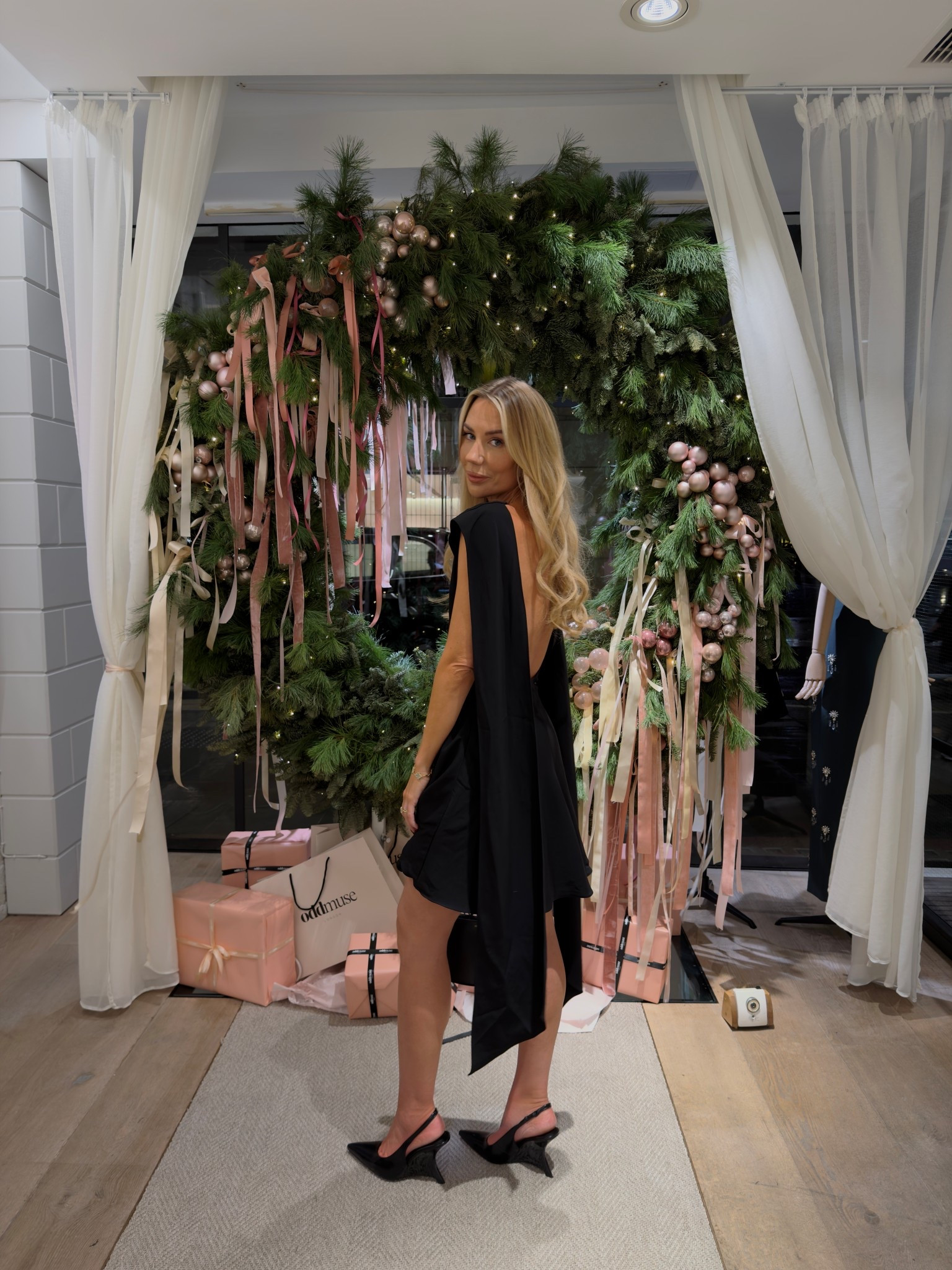 A evening with odd muse. I’ve linked all my favourite pieces, I love the grey knit and tie waist blazer, they are definitely pieces you will keep. 

I’m wearing a small in my dress and a xs-s in the grey knit, a x-small in blazer but I’d buy a medium I think. In the white coat which is more of a soft jersey material I’m wearing a medium which is what I would buy. 

I also loved the knit vest which k would style with a cream roll neck underneath. I also love the wrap cardigan so much. I was too slow the first time but it’s on pre order now. Sadly this wasn’t in the shop. 

#LTKfestive #LTKautumn #LTKwinter