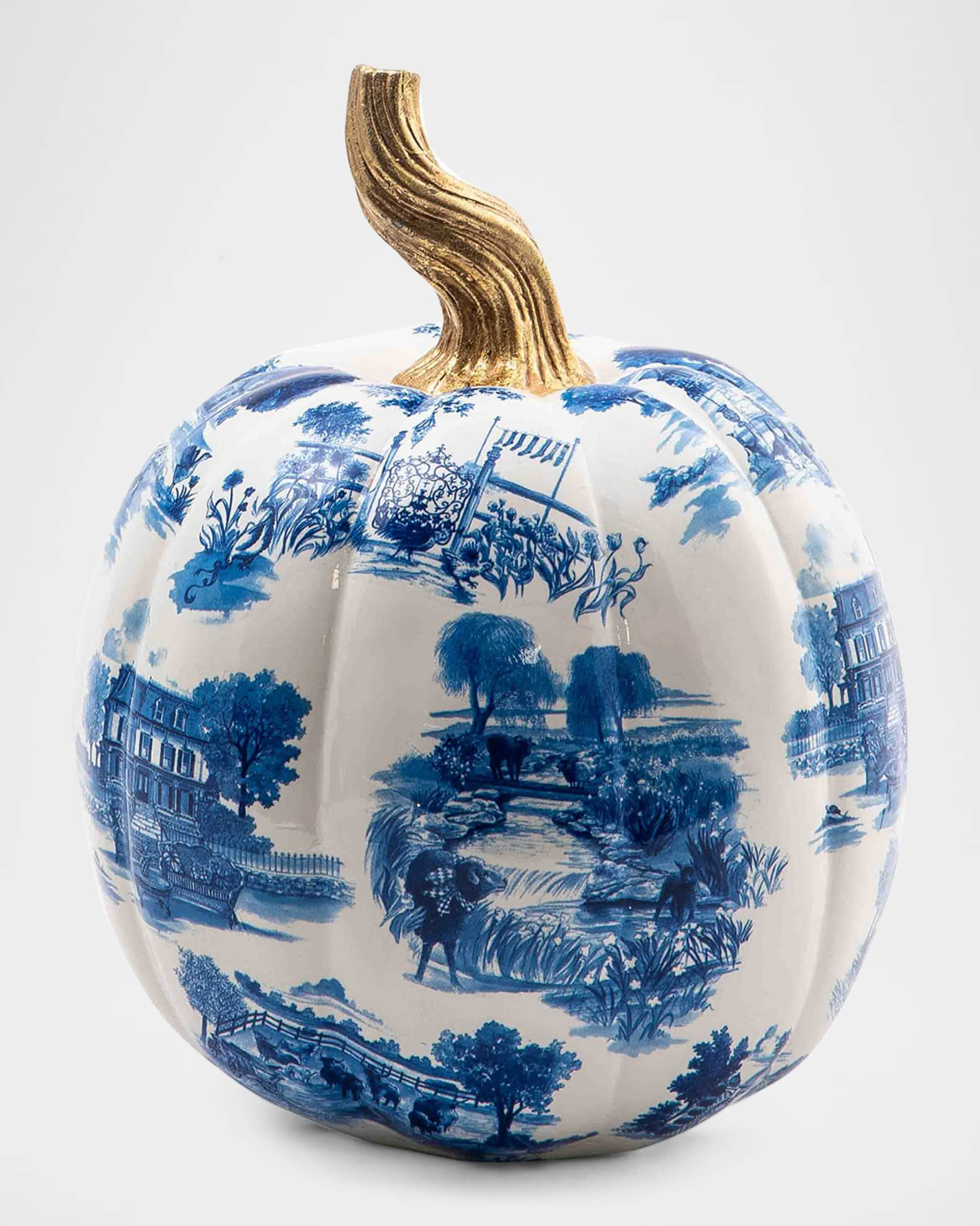 Royal Toile Pumpkin, Small | Neiman Marcus