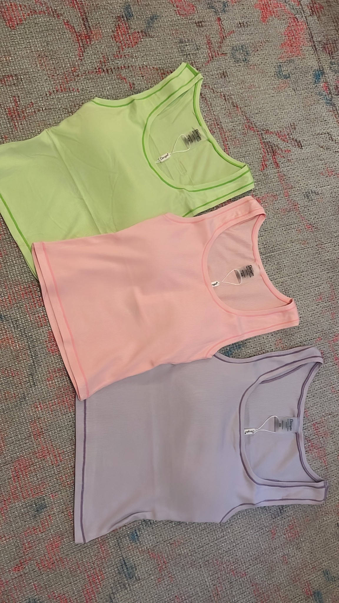 My most fav amazon tanks. Spandex and Cotton Material. Pastel tanks. Built in bra. 

#LTKSeasonal #LTKActive #LTKSpringSale