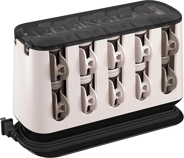 Remington Shine Therapy Argan Oil & Keratin Treated Hot Rollers Set, Professional Hair Curlers fo... | Amazon (US)