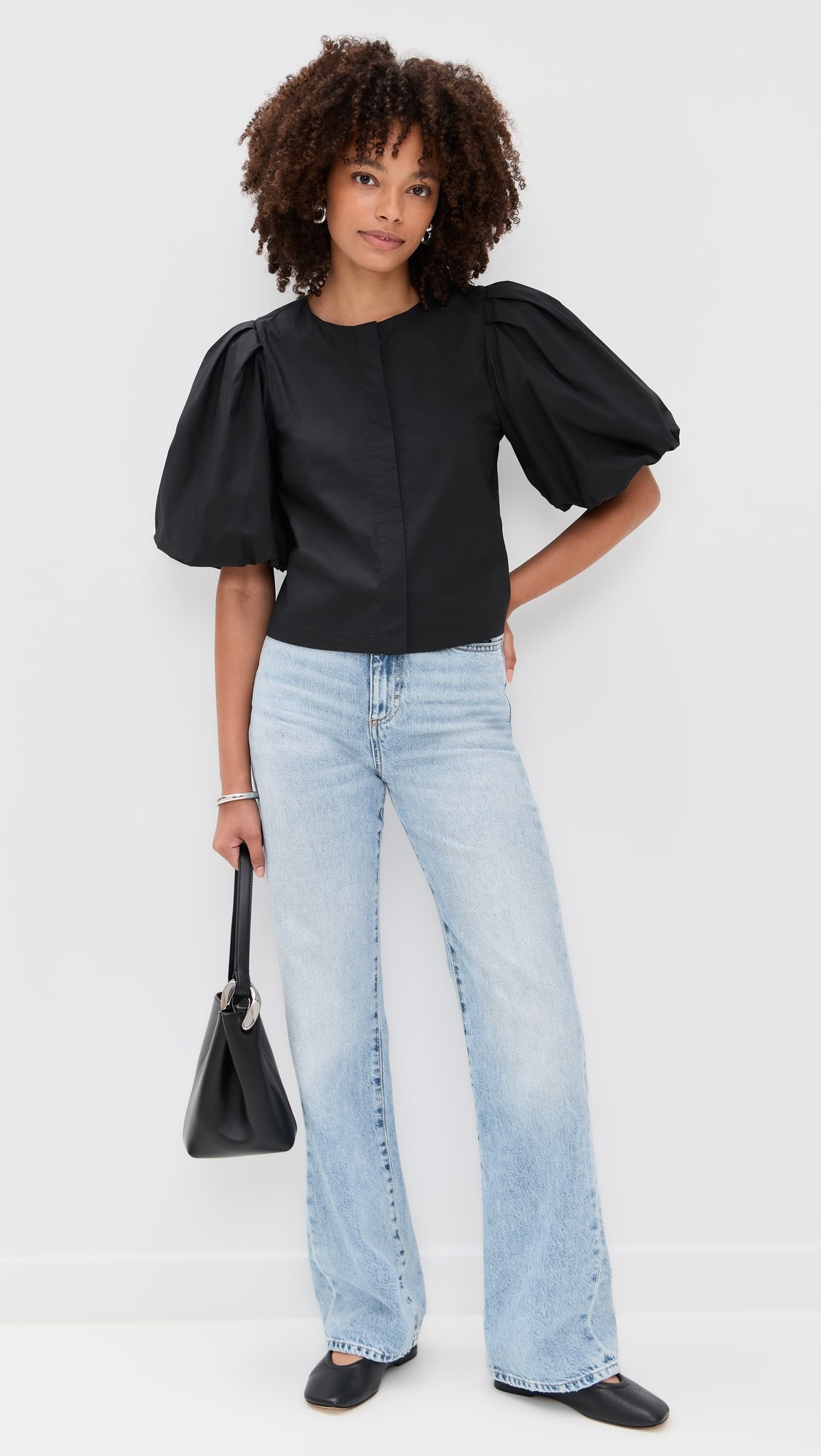 Liza Puff Sleeve Shirt | Shopbop