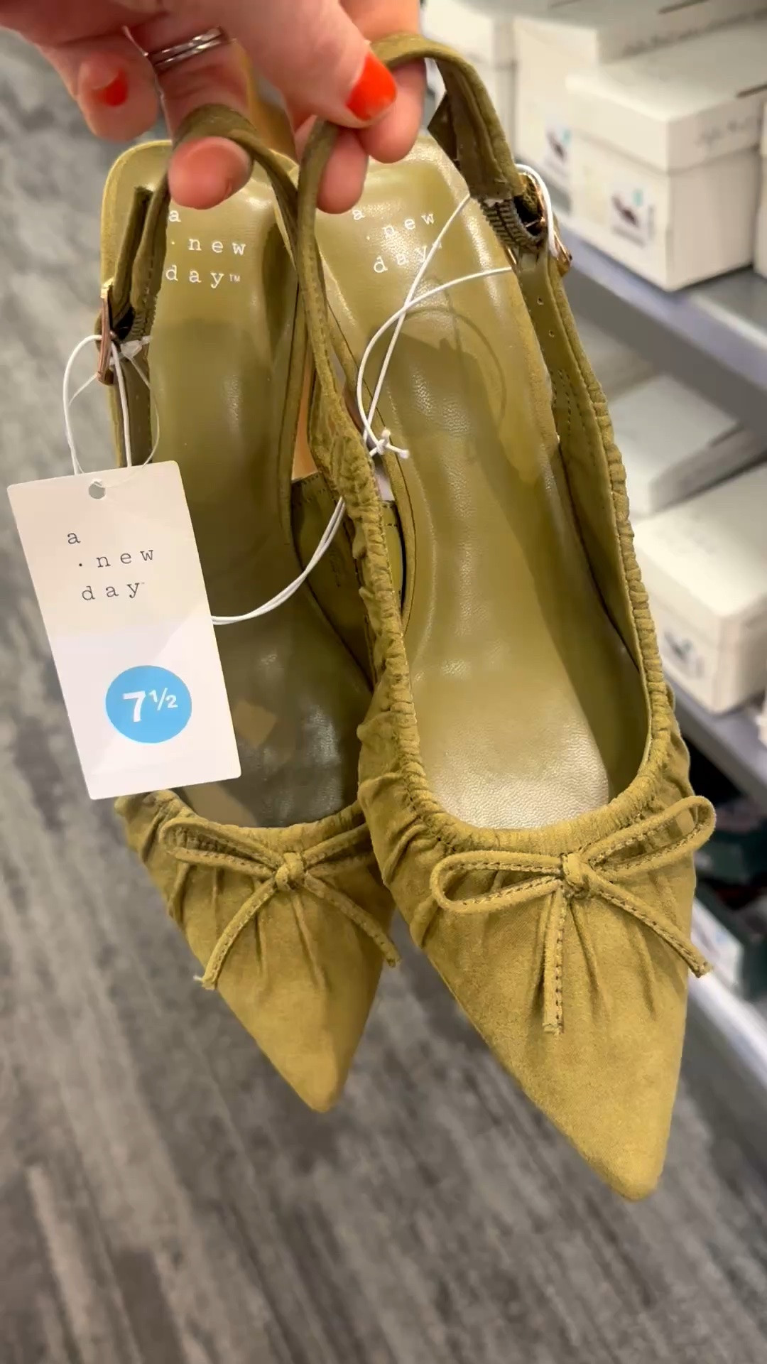 Completely smitten with these heels!! This color is sooo beautiful! I love that these have a lower heel, and the details are so good.💫

#LTKSeasonal #LTKmomlife #LTKdayinmylife