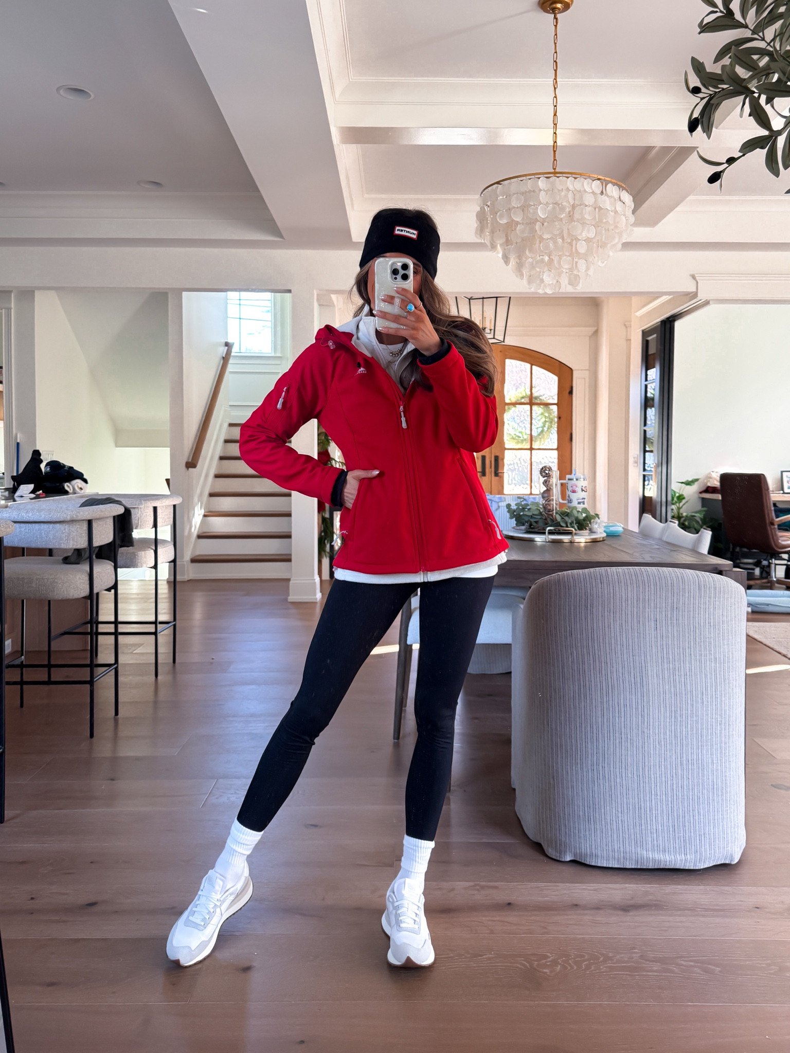 This soft shell jacket is fleece lined - wearing a small. Perfect for activewear or running errands 

#LTKmomlife #LTKgrwm #LTKActive