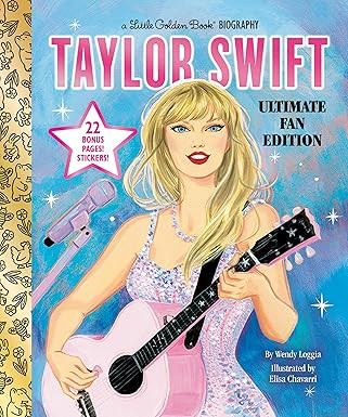 Taylor Swift Ultimate Fan Edition Little Golden Book Biography: 22 Bonus Pages! Stickers!      Ha... | Amazon (US)