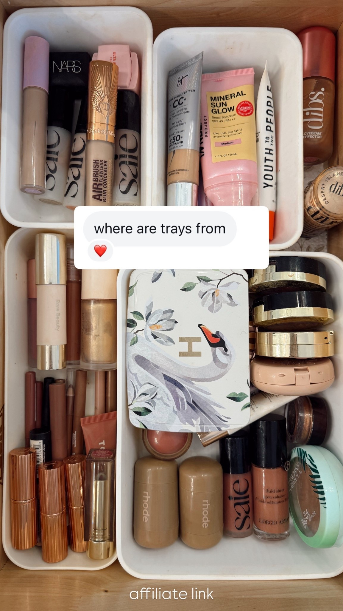 Drawer organizers for my makeup, Amazon find 

#LTKSeasonal #LTKHome #LTKBeauty