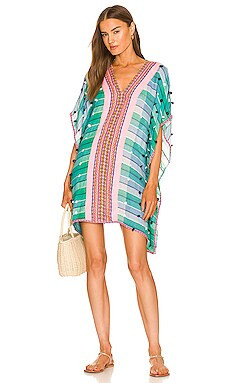 Pitusa Loopweave Mini Thobe in Blue from Revolve.com | Revolve Clothing (Global)